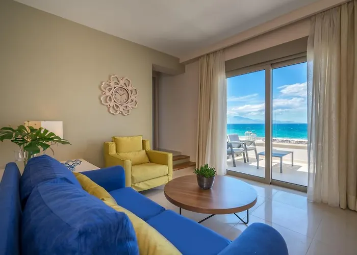 Beachfront Zante Perla 5 Bedroom Private Pool * Plános