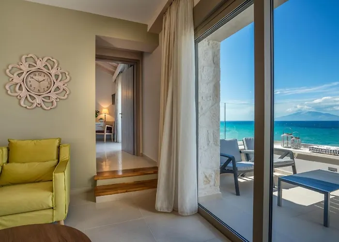 Beachfront Zante Perla 5 Bedroom Private Pool * Plános