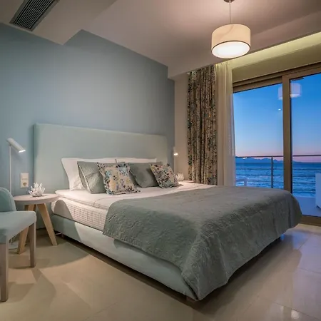 Beachfront Zante Perla 5 Bedroom Private Pool Villa Plános